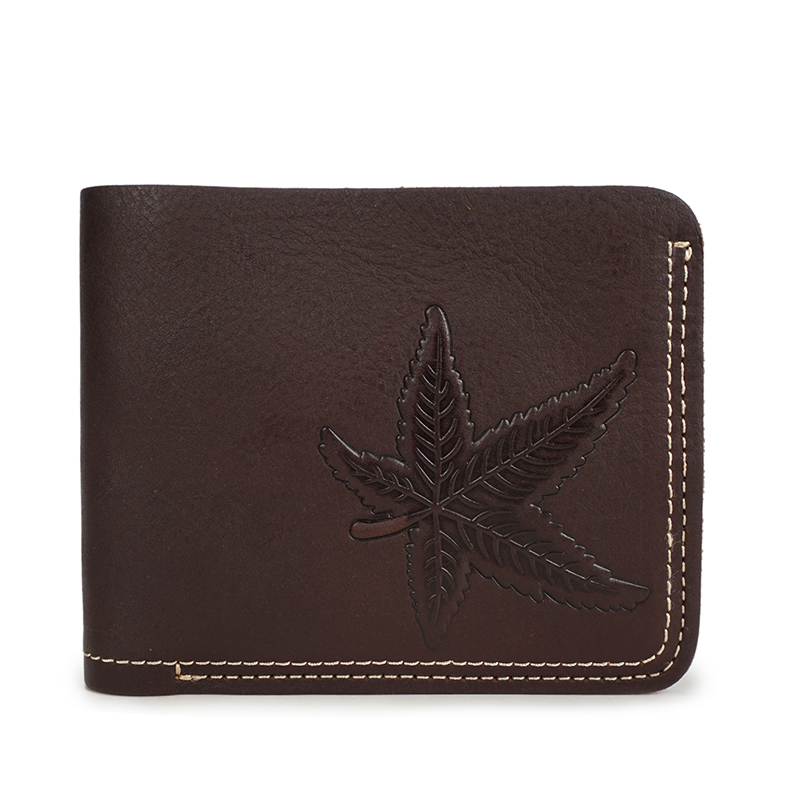 Passport Slim Credit Card Holder Genuine Leather Long Wallet