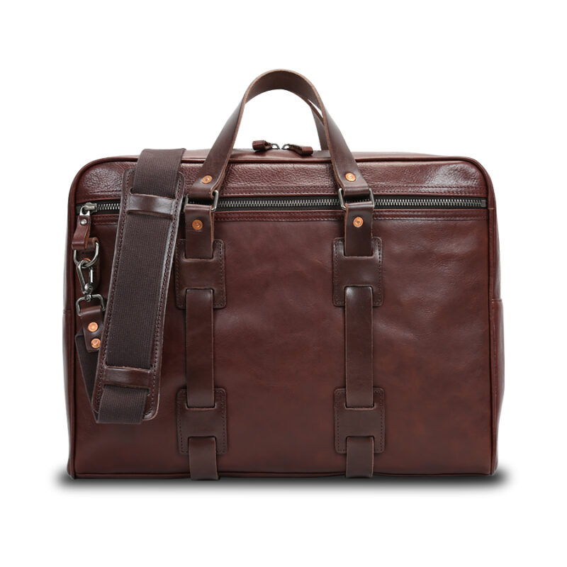 Classic Genuine Leather Business Briefcases Bag for Men Handbag
