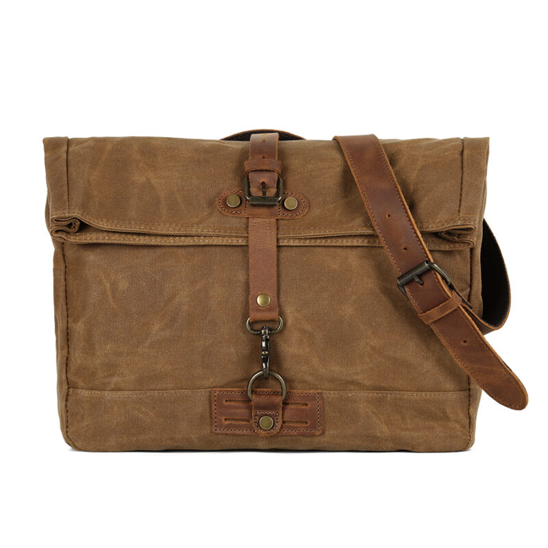 Durable Anti-theft Canvas Shoulder Bags With Hooked